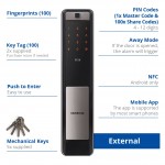 SAMSUNG SHP-DP609 SMART DOOR LOCK