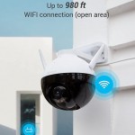 EZVIZ C8C Smart WIFI Outdoor Wireless PTZ CCTV Camera (C8C)