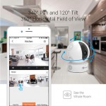 EZVIZ Wi-Fi 2MP Pan Tilt 1080p Wireless Baby Monitor Camera (C6N)